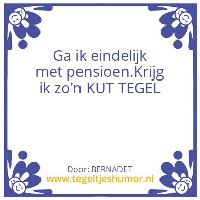Tegeltje: SPREUKEN
