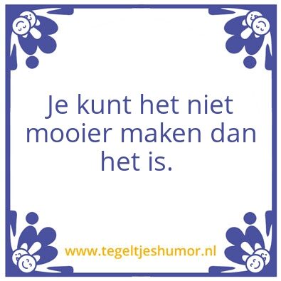 Tegeltje: Communicatiewijsheid