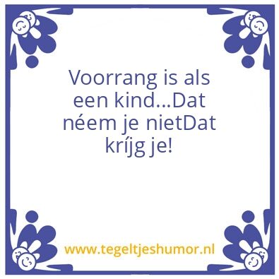 Tegeltje: Mentaliteit
