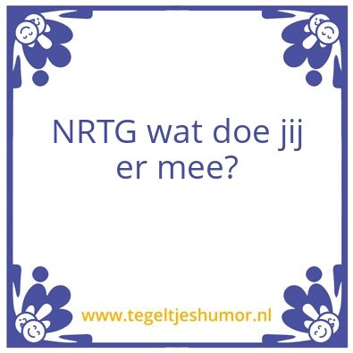 Tegeltje: x