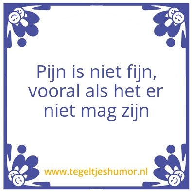 Tegeltje: tegel