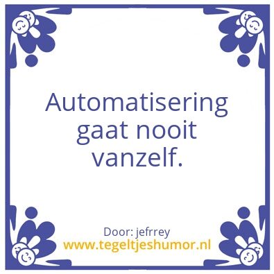 Tegeltje: Jeffrey