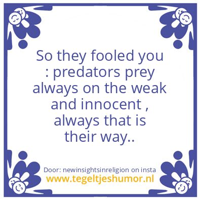 Tegeltje: Scam of the Century.