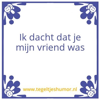 Tegeltje: Pas