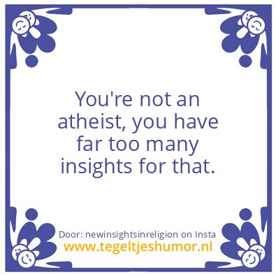 Tegeltje: This Is Your Calling Too.