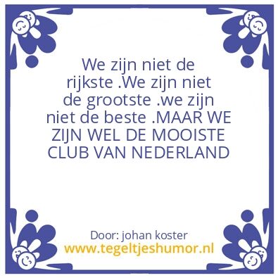 Tegeltje: DE GRAAFSCHAP