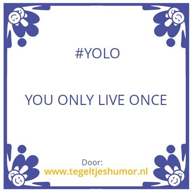 Tegeltje: Tegeltje