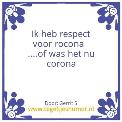 Tegeltje: Ik ben Gerrit