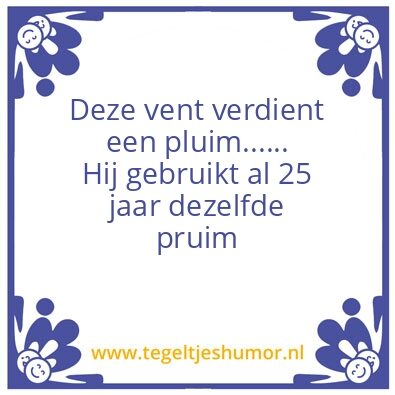 Tegeltje: 25 jaar huwelijk