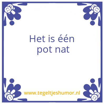 Tegeltje: Voor Chantal