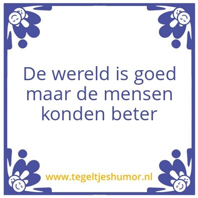 Tegeltje: beppe