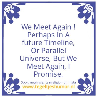 Tegeltje: This Is Your Calling Too.