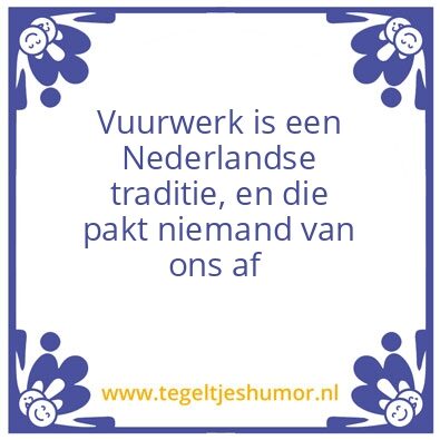Tegeltje: Oud en Nieuw