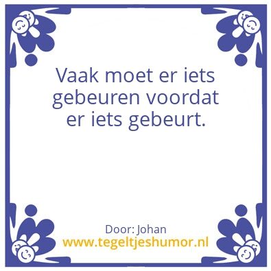 Tegeltje: 1