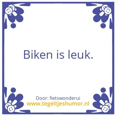 Tegeltje: Floris