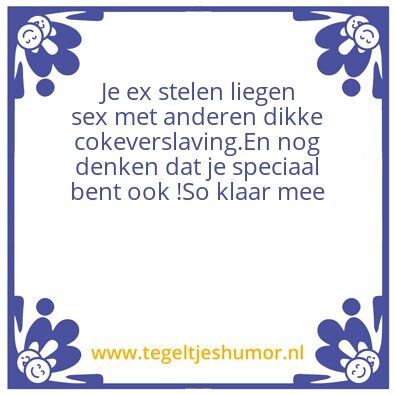 Tegeltje: AFSCHEID