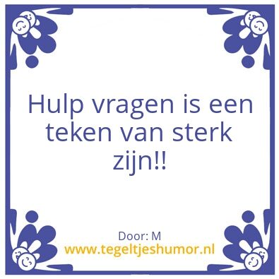 Tegeltje: M