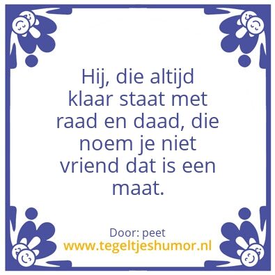 Tegeltje: MAAT