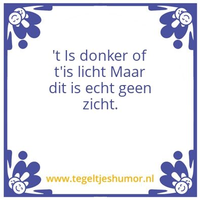 Tegeltje: Haar kleuren
