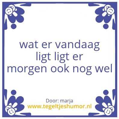 Tegeltje: Oma 85 jaar