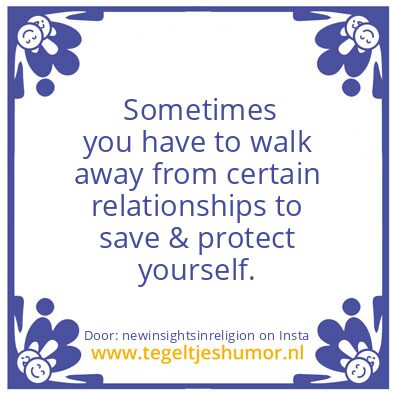 Tegeltje: ” To Save & Protect “