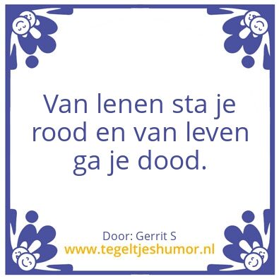 Tegeltje: Ik ben Gerrit