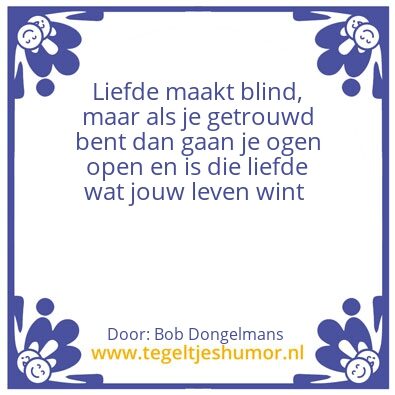 Tegeltje: Liefde