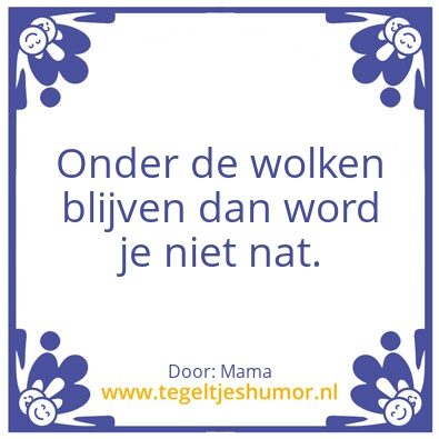 Tegeltje: Mama