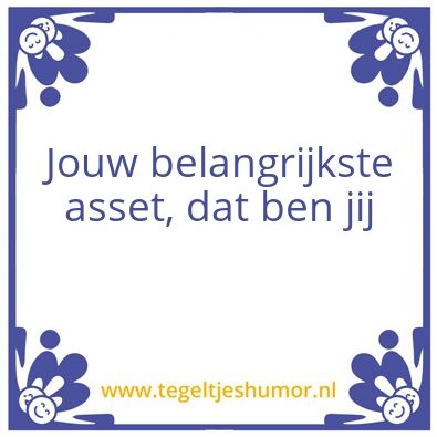 Tegeltje: Jij