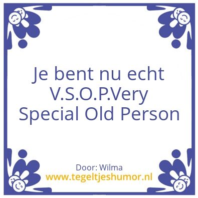Tegeltje: Gefeliciteerd met jeVerjaardag