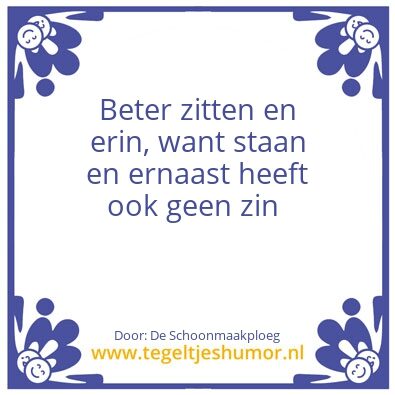 Tegeltje: .