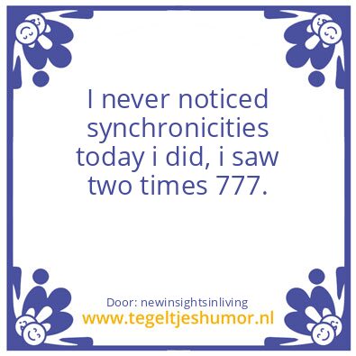 Tegeltje: strange and good