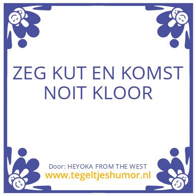 Tegeltje: HEYOKA FROM THE WEST