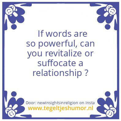 Tegeltje: Think about it :