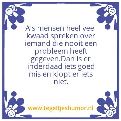Tegeltje: Wijsheid