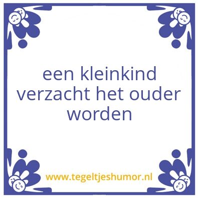Tegeltje: OMA