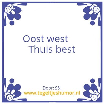 Tegeltje: Hein & Willemijn