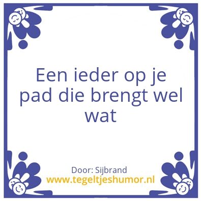 Tegeltje: Vader wijsheid