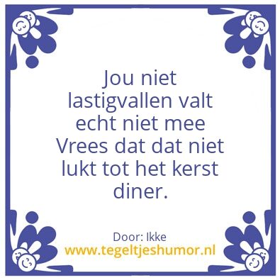 Tegeltje: Tegel