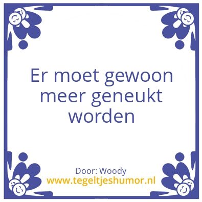 Tegeltje: Woody