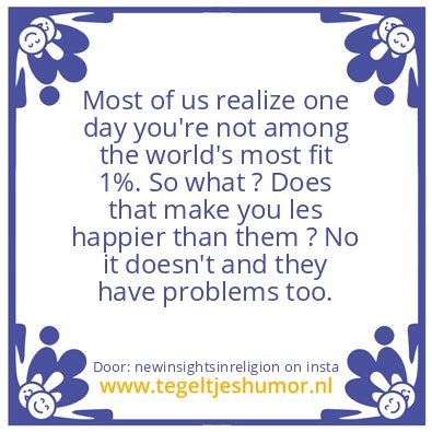 Tegeltje: One Day !