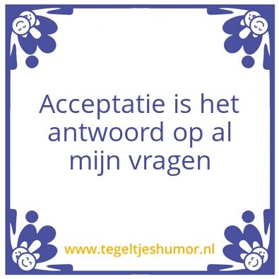 Tegeltje: Rust