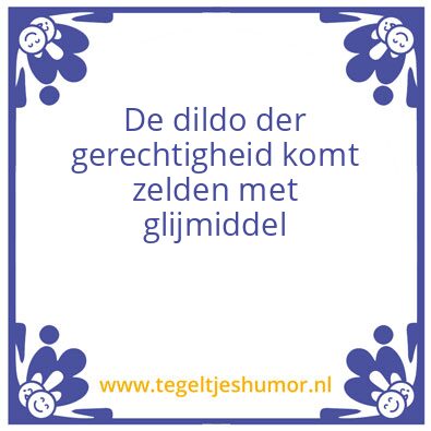 Tegeltje: Gerechtigheid
