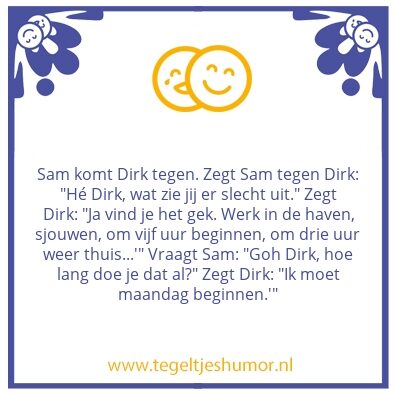 Tegeltje: Werken