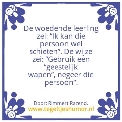 Tegeltje: Iemand kunnen â€¦…