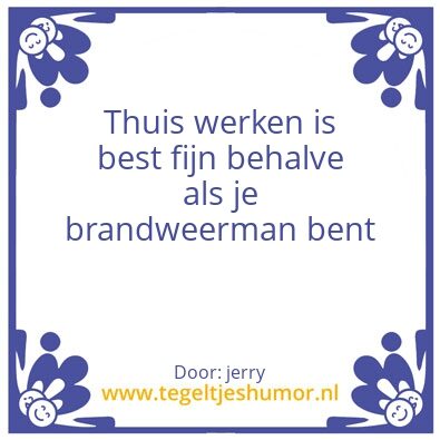 Tegeltje: spreuk van de dag