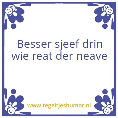 Tegeltje: Witte 50