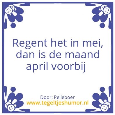 Tegeltje: Almanak
