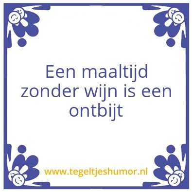 Tegeltje: Tegeltje