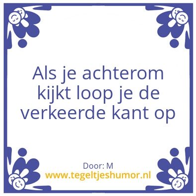 Tegeltje: M